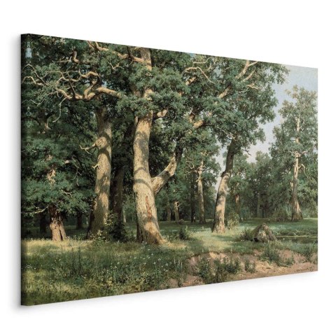 Obraz - Iwan Szyszkin - Las dębowy 90x60 Standard