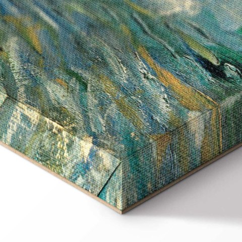 Obraz - Vincent van Gogh - Widok morza w Saintes-Maries 30x20 Akustyczny
