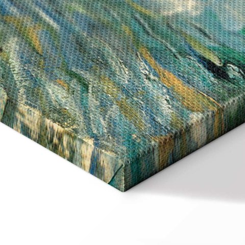 Obraz - Vincent van Gogh - Widok morza w Saintes-Maries 90x60 Standard