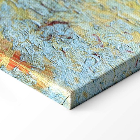 Obraz - Vincent van Gogh - Kwitnąca grusza 20x30 Na płótnie włoskim