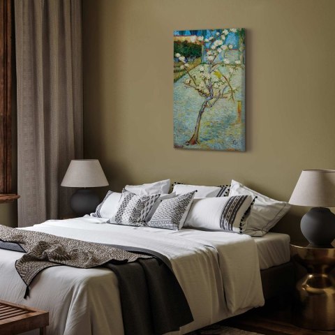 Obraz - Vincent van Gogh - Kwitnąca grusza 40x60 Standard