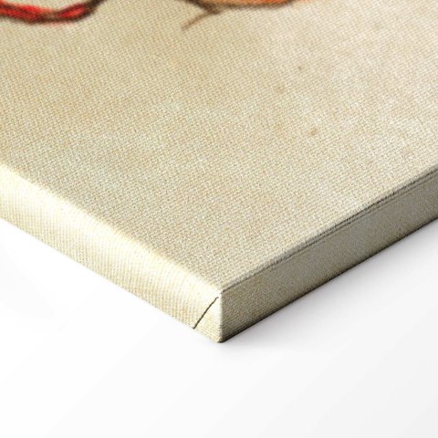 Obraz - Egon Schiele - Przykucnięta dziewczyna z pochyloną głową 30x20 Na płótnie włoskim