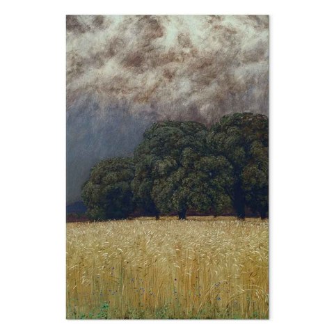 Obraz - Hans Thoma - Cisza przed burzą 20x30 Na płótnie włoskim