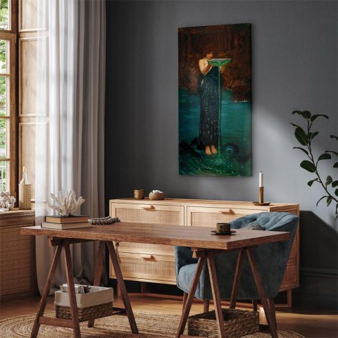 Obraz - John William Waterhouse - Zazdrosna Kirke 40x80 Standard
