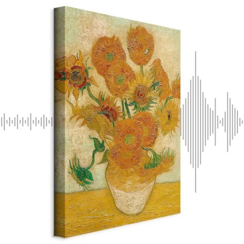 Obraz - Vincent van Gogh - Słoneczniki III 20x30 Akustyczny
