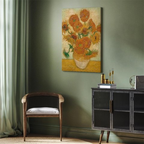 Obraz - Vincent van Gogh - Słoneczniki III 20x30 Premium Print