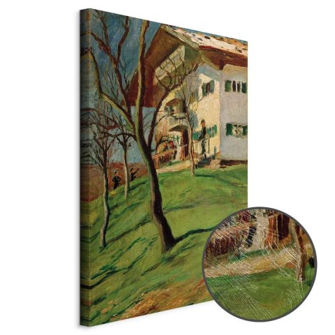 Obraz - August Macke - Nasz mały domek w Tegernsee 20x30 Premium Print