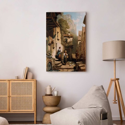 Obraz - Carl Spitzweg - Huzar 20x30 Premium Print