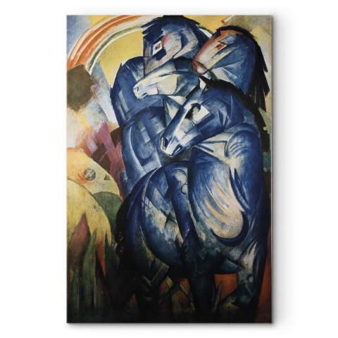 Obraz - Franz Marc - Wieża niebieskich koni 20x30 Standard