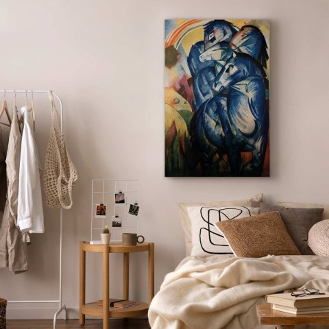 Obraz - Franz Marc - Wieża niebieskich koni 40x60 Standard