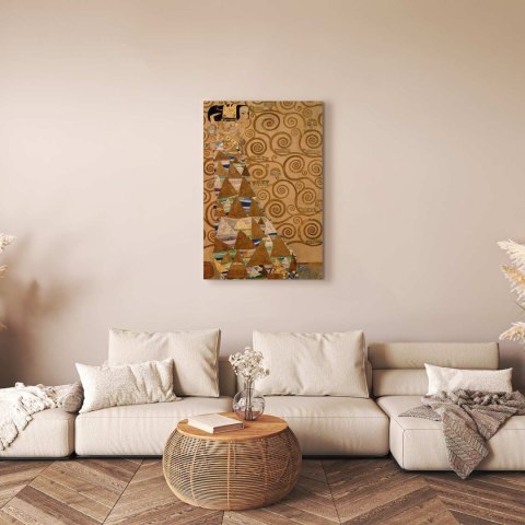 Obraz - Gustav Klimt - Oczekiwanie 40x60 Standard