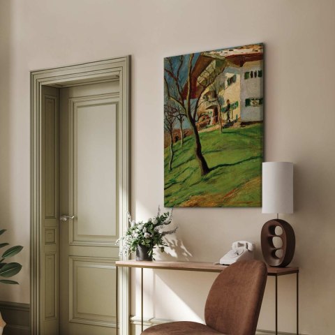 Obraz - August Macke - Nasz mały domek w Tegernsee 20x30 Standard