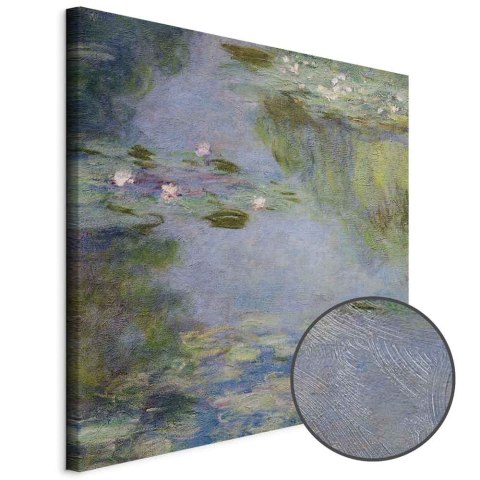 Obraz - Claude Monet - Lilie wodne 40x40 Premium Print