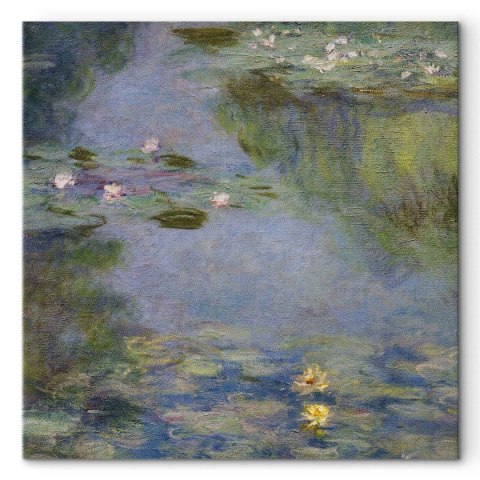 Obraz - Claude Monet - Lilie wodne 40x40 Standard