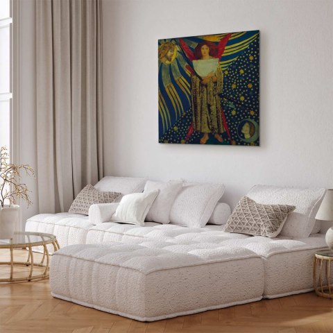 Obraz - Dante Gabriel Rossetti - Miłość Dantego 60x60 Standard