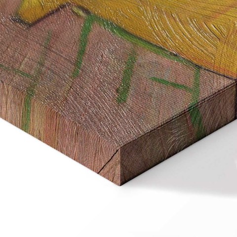 Obraz - Vincent Van Gogh - Sypialnia 40x40 Premium Print