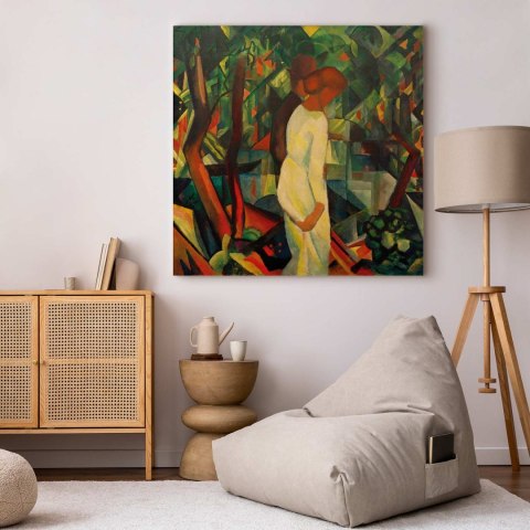 Obraz - August Macke - Para w lesie 60x60 Standard