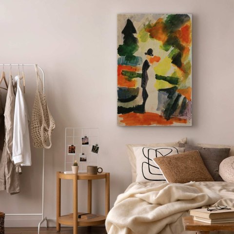 Obraz - August Macke - Para w parku 20x30 Standard