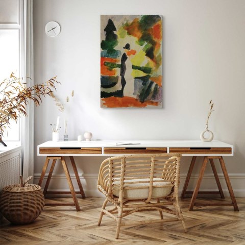 Obraz - August Macke - Para w parku 40x60 Standard