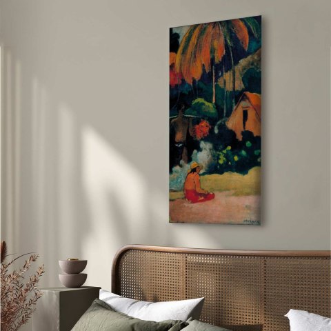 Obraz - Paul Gauguin - Mahana maa II 30x60 Na płótnie włoskim