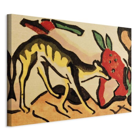 Obraz - Franz Marc - Fabeltier 30x20 Na płótnie włoskim