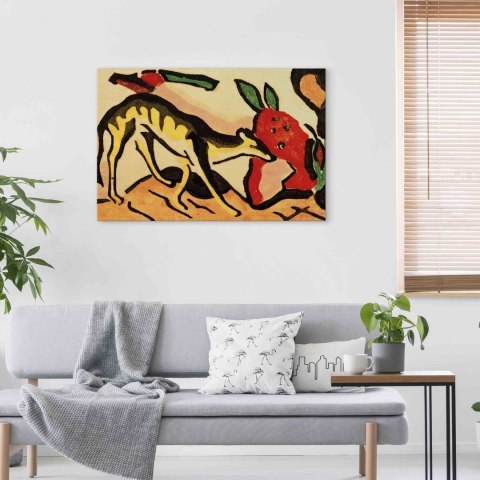 Obraz - Franz Marc - Fabeltier 30x20 Standard