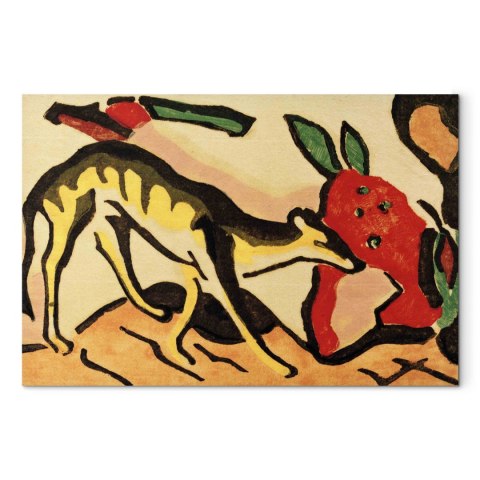 Obraz - Franz Marc - Fabeltier 60x40 Standard