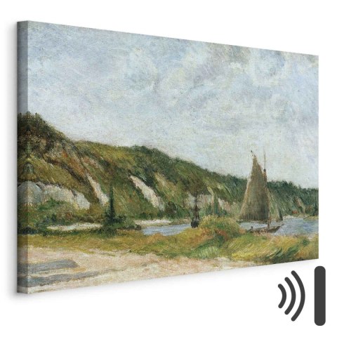 Obraz - Paul Gauguin - Żaglówki 30x20 Akustyczny