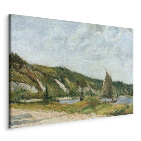 Obraz - Paul Gauguin - Żaglówki 90x60 Standard