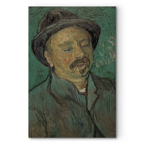 Obraz - Vincent Van Gogh - Portret jednookiego mężczyzny 20x30 Premium Print