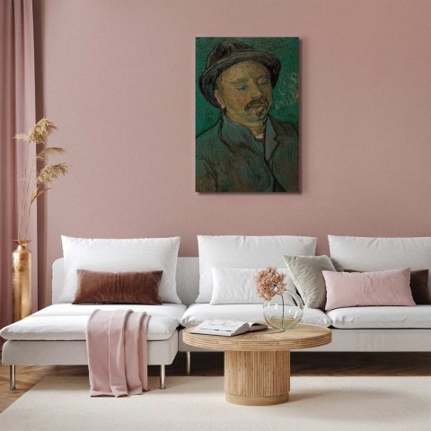 Obraz - Vincent Van Gogh - Portret jednookiego mężczyzny 20x30 Premium Print