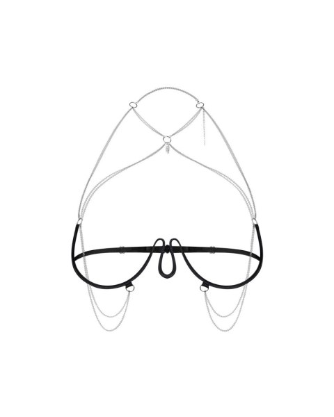 Lustique Black uprząż na biust S/M/L