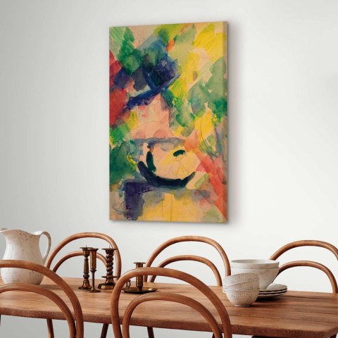 Obraz - August Macke - Para w łodzi 20x30 Akustyczny