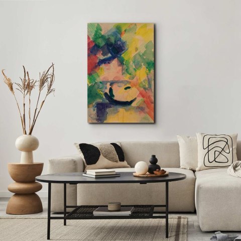 Obraz - August Macke - Para w łodzi 40x60 Standard