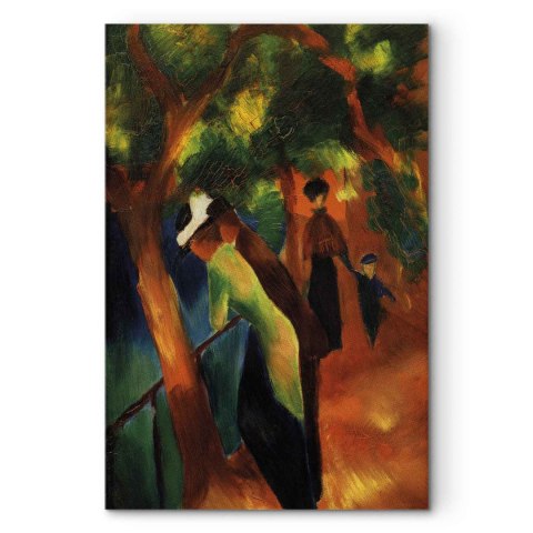 Obraz - August Macke - Słoneczna ścieżka 40x60 Standard