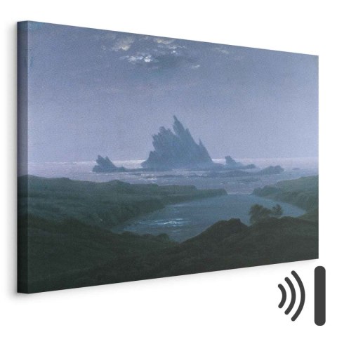 Obraz - Caspar David Friedrich - Rafa klifowa na plaży 30x20 Akustyczny