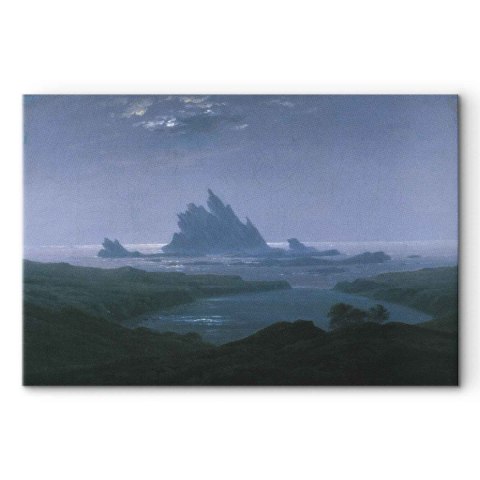 Obraz - Caspar David Friedrich - Rafa klifowa na plaży 60x40 Standard
