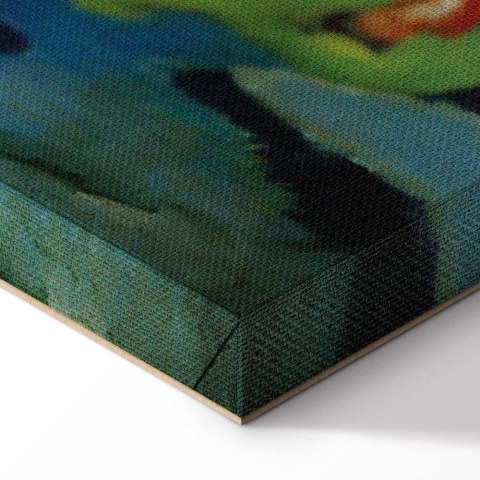 Obraz - Franz Marc - Czerwone konie (Pasące się Konie IV) 30x20 Akustyczny