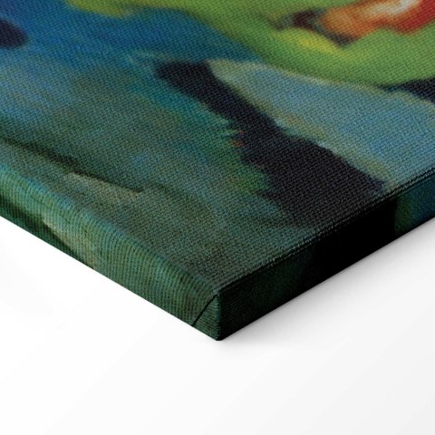 Obraz - Franz Marc - Czerwone konie (Pasące się Konie IV) 30x20 Na płótnie włoskim