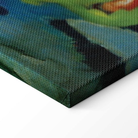 Obraz - Franz Marc - Czerwone konie (Pasące się Konie IV) 60x40 Standard