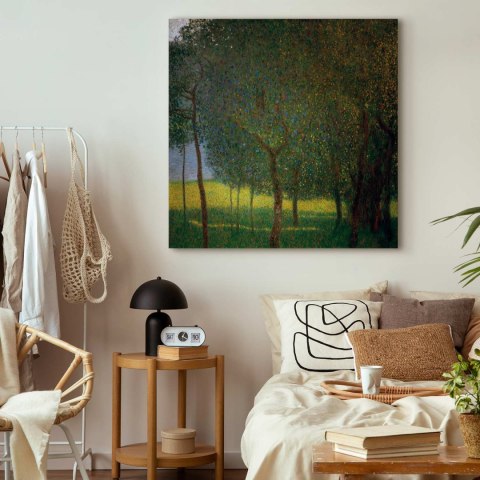 Obraz - Gustav Klimt - Drzewa owocowe w Attersee 40x40 Standard
