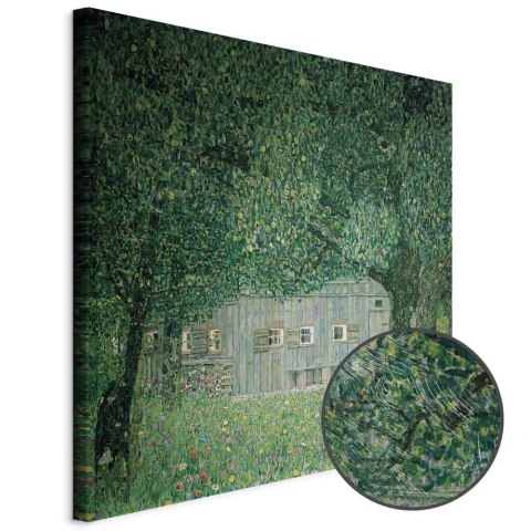 Obraz - Gustav Klimt - Gospodarstwo w górnej Austrii 40x40 Premium Print