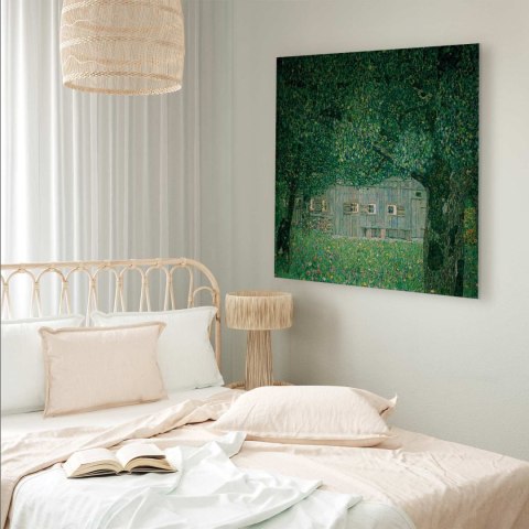 Obraz - Gustav Klimt - Gospodarstwo w górnej Austrii 40x40 Standard