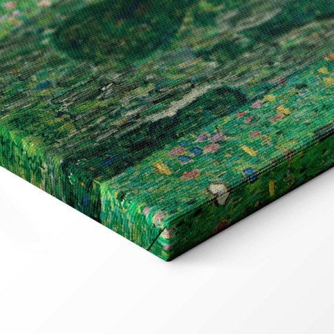 Obraz - Gustav Klimt - Gospodarstwo w górnej Austrii 60x60 Na płótnie włoskim