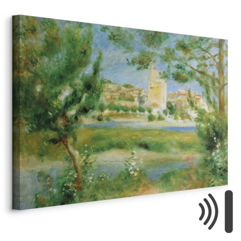 Obraz - Pierre-Auguste Renoir - Villeneuveles-Avignon 30x20 Akustyczny