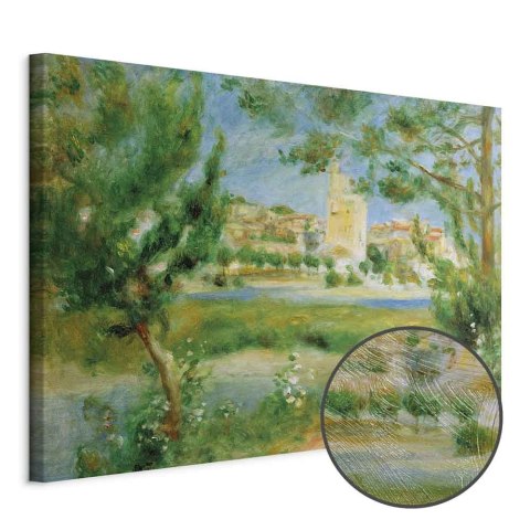 Obraz - Pierre-Auguste Renoir - Villeneuveles-Avignon 30x20 Premium Print