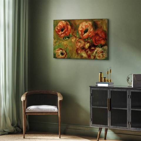 Obraz - Pierre-Auguste Renoir - Zawilce 30x20 Na płótnie włoskim