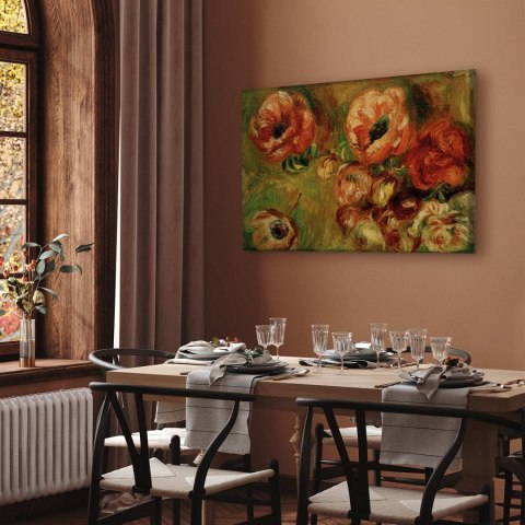Obraz - Pierre-Auguste Renoir - Zawilce 90x60 Standard
