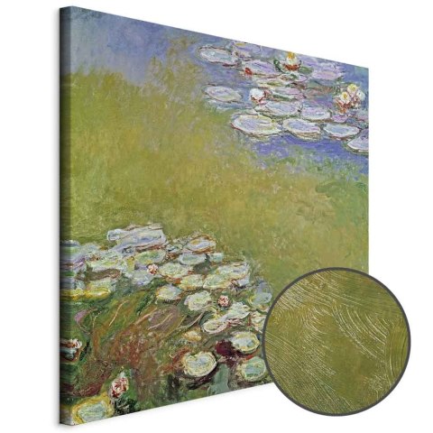 Obraz - Claude Monet - Nenufary 40x40 Premium Print