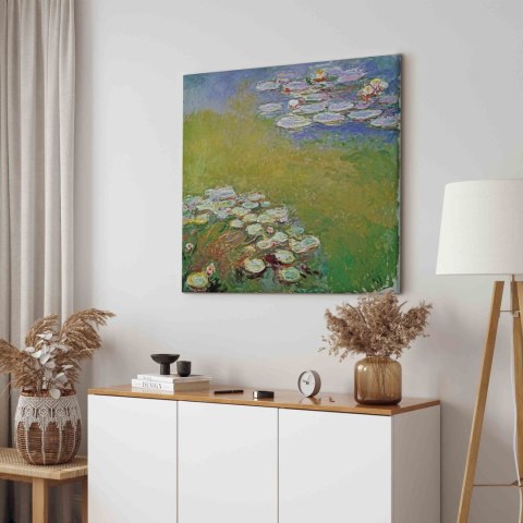 Obraz - Claude Monet - Nenufary 40x40 Premium Print